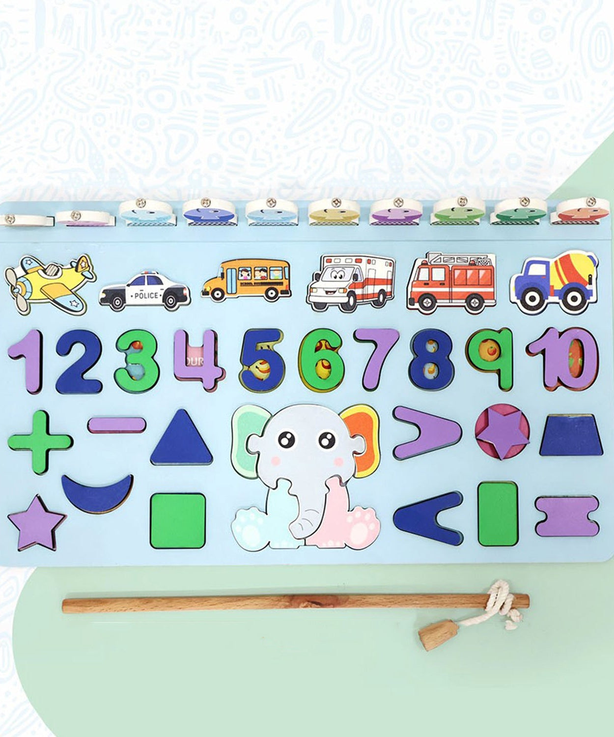 Wooden Magnet PuzzlePlay