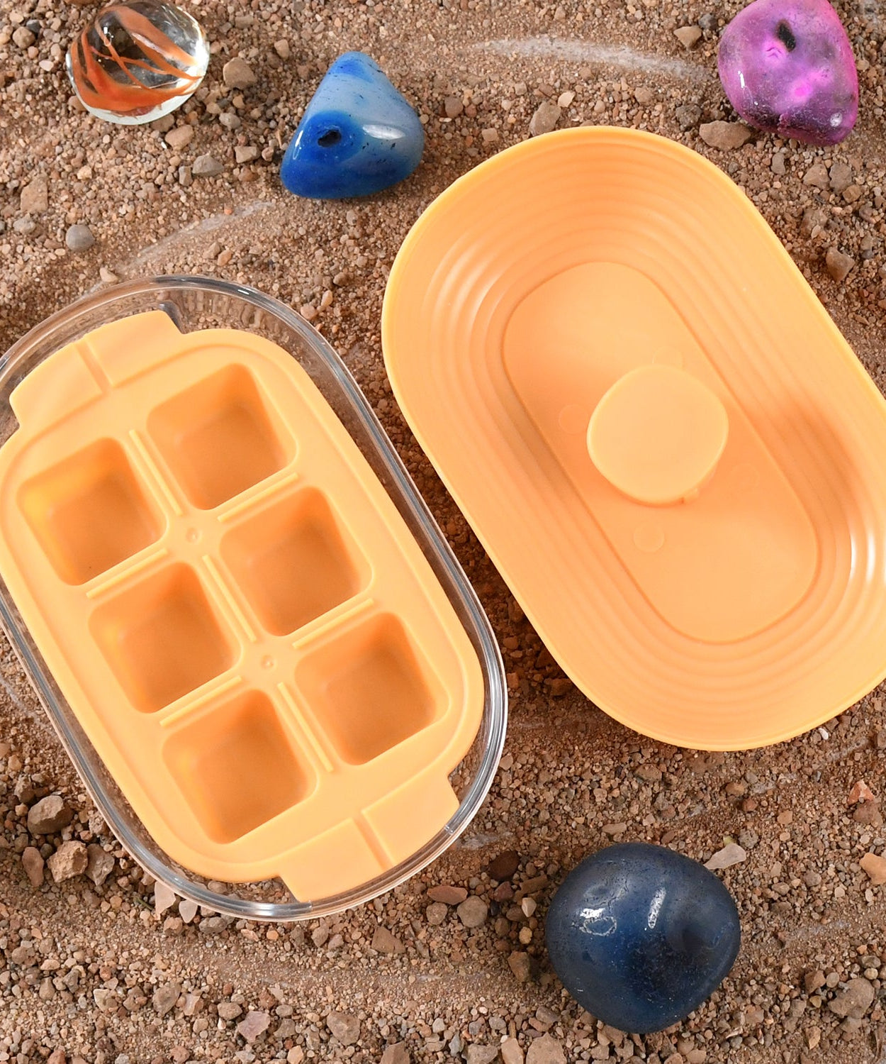 Plastic Ice Cube Tray (1 Set)