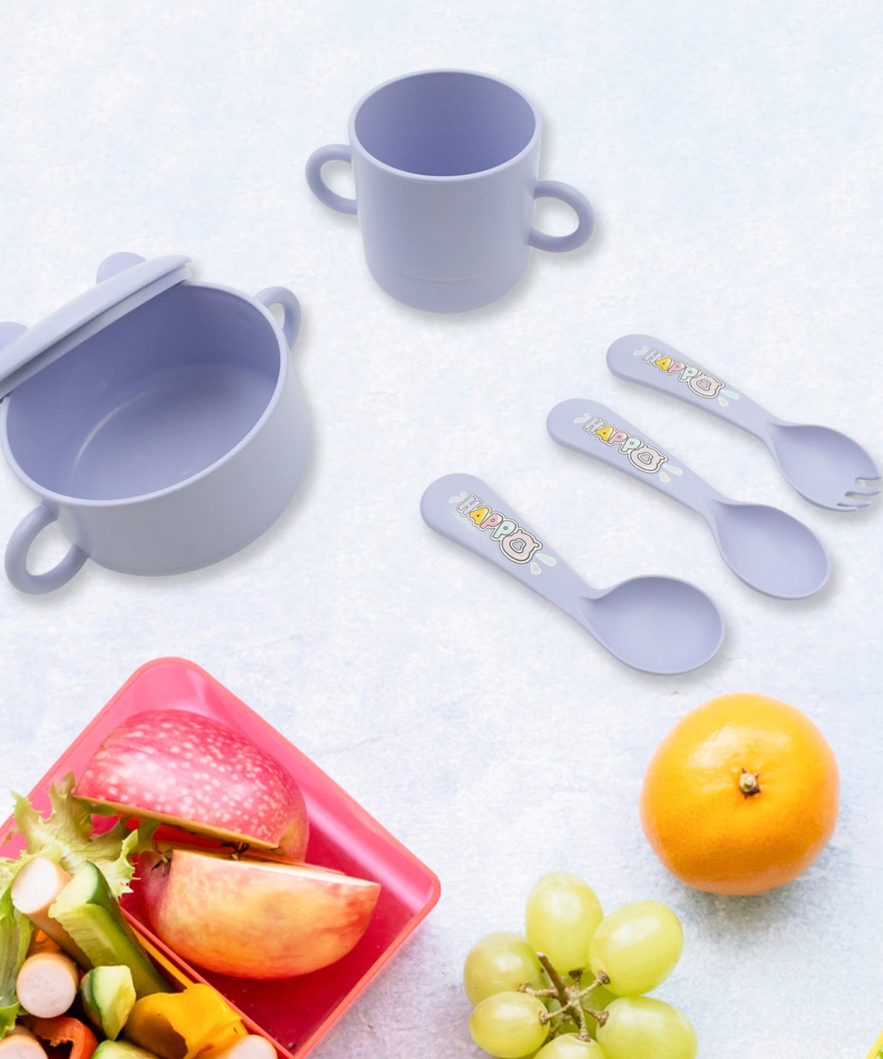 Baby Feeding Set For Kids And Toddlers (7 pcs set)