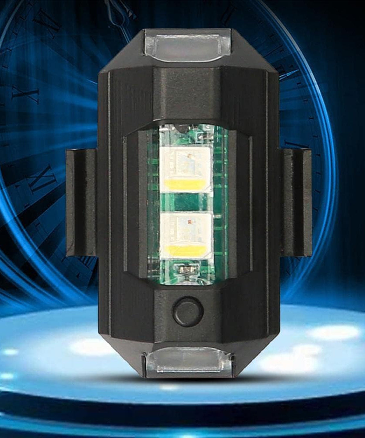 Mini LED Strobe Lights, Waterproof Lights, Lightweight RGB LED Lights Drone Strobe Lights Veicle Anti-Collision Strobe Light Bike Motocycle Lights USB Recharge  Multi-colors