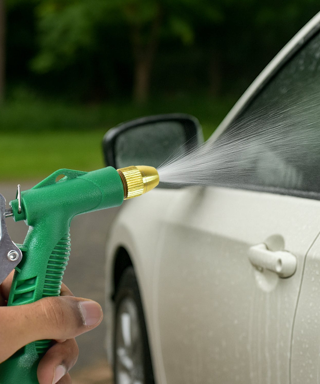 Durable Hose Nozzle Water Lever Spray Gun