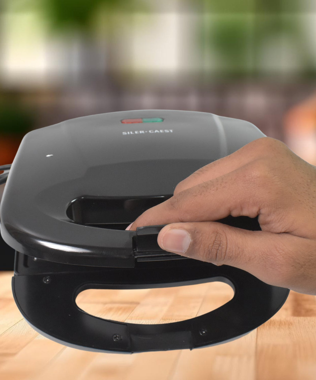 Sandwich Maker Makes Sandwich Non-Stick Plates| Easy to Use with Indicator Lights Sandwich toaster