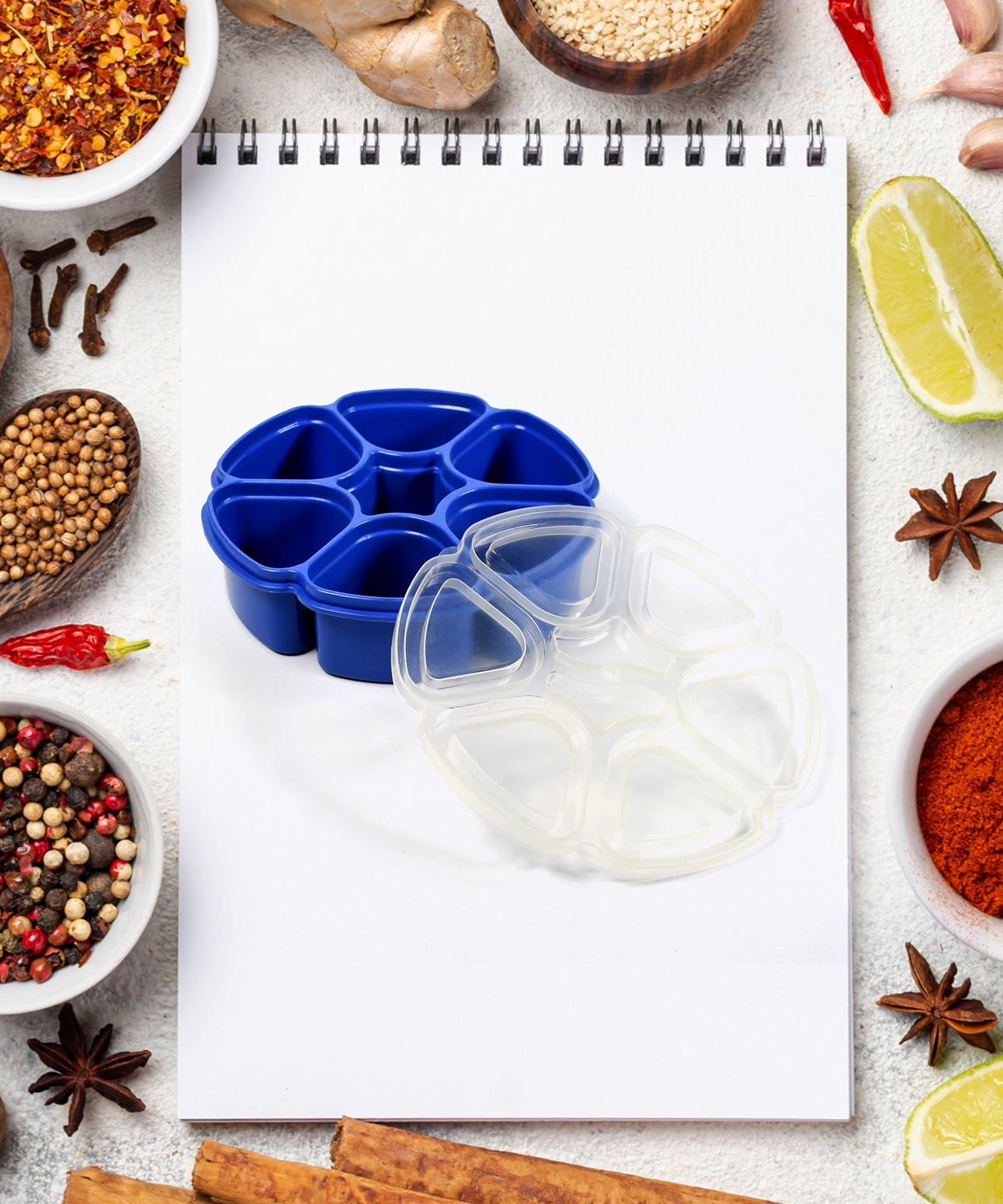 Masala container for kitchen