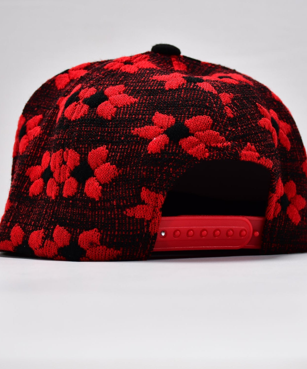 Classic snapback cap, hip hop style, side view