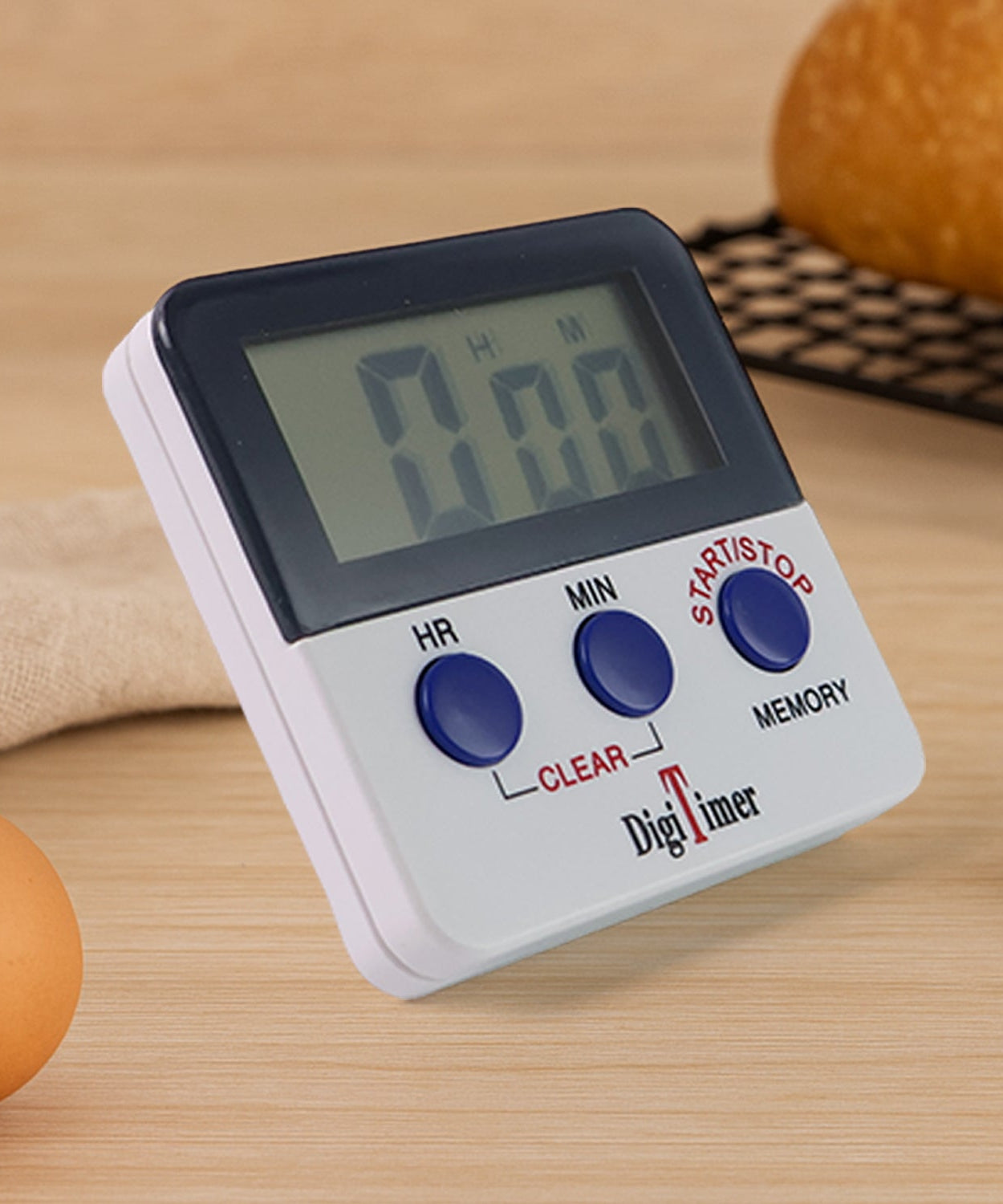Digital Kitchen Timer with Alarm | Stop Watch Timer for Kitchen | Kitchen Timer with Magnetic Stand |Timer Clock for Study