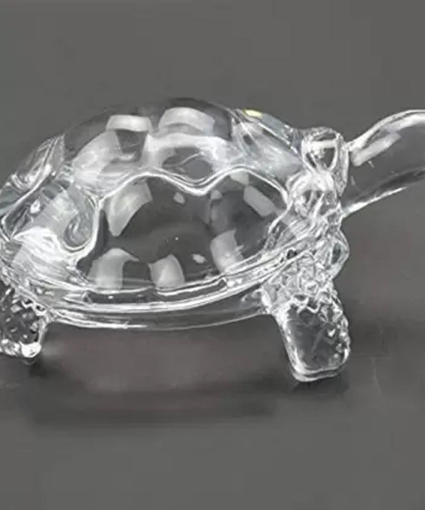 Feng Shui crystal turtle for balancing energy in home
