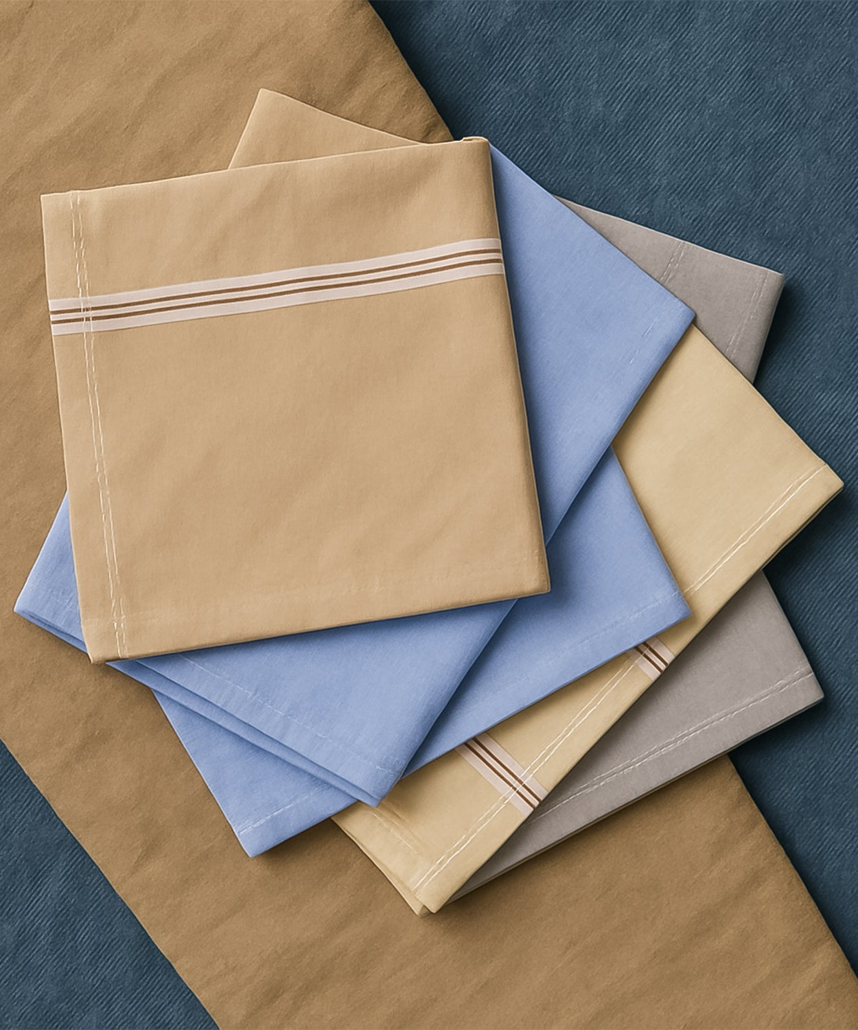 Luxury Soft Cotton Men’s Hanky Pack