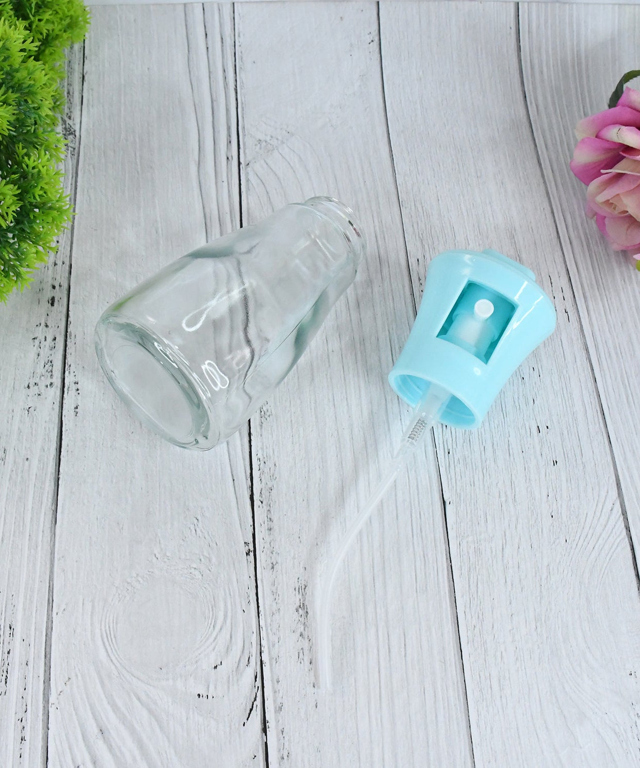 Oil Dispenser Bottle, Oil and Vinegar Cruet, Oil Sprayer Dispenser, Olive Oil Dispenser 170 ml Mist Oil Spray Bottle for Cooking with Plastic