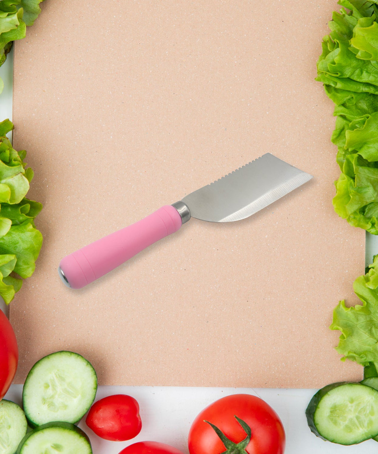 Multipurpose stainless steel knife for kitchen use