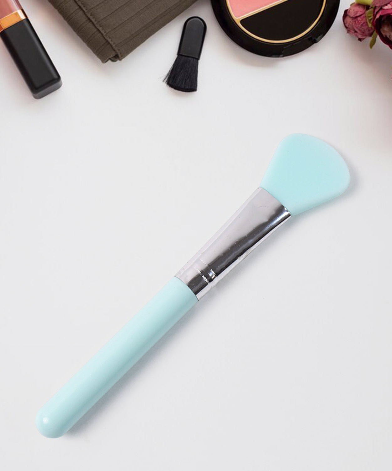 Soft Silicone Face Mask Applicator Brush (1 Pc)