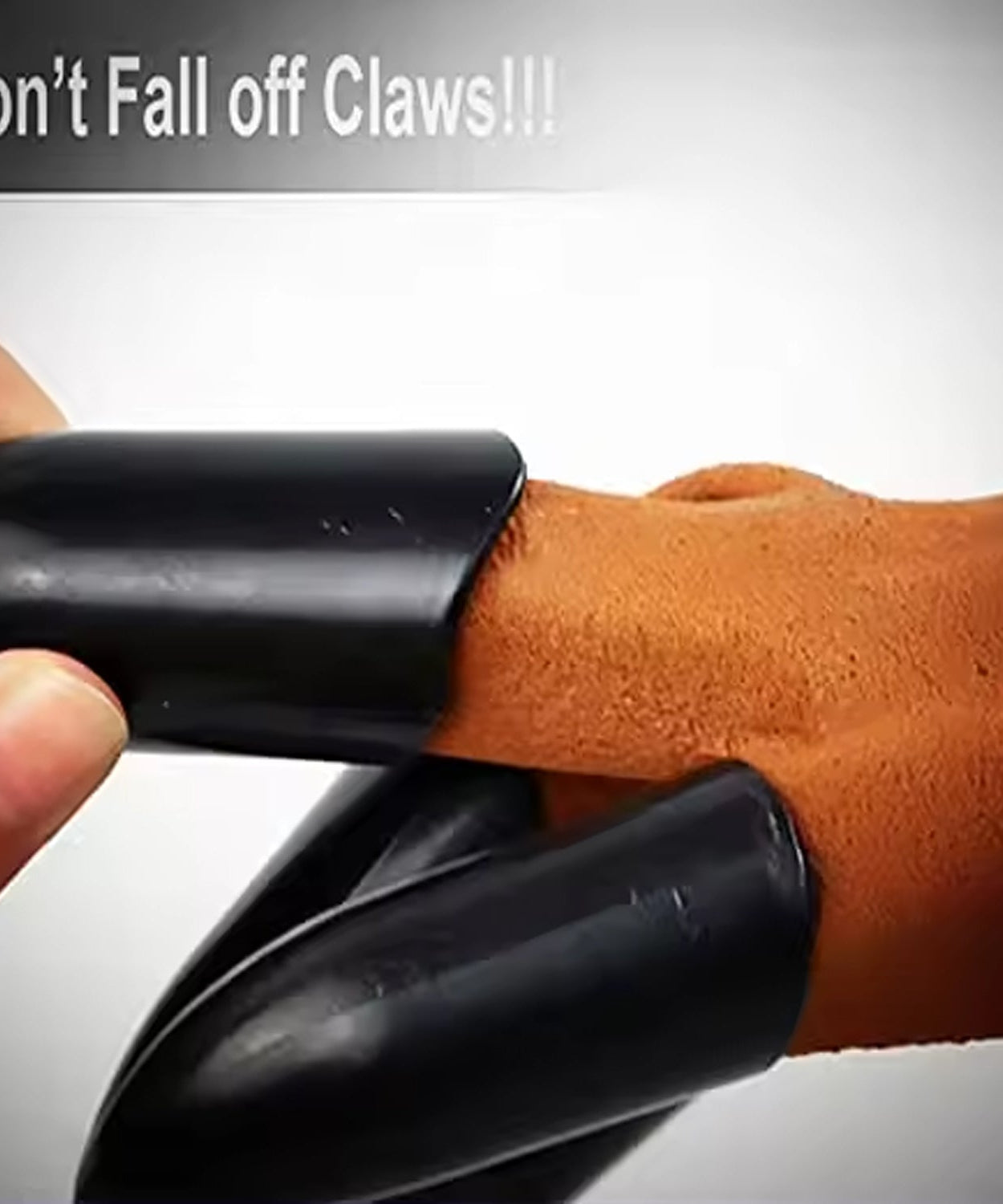 Garden Glove With Plastic Claws