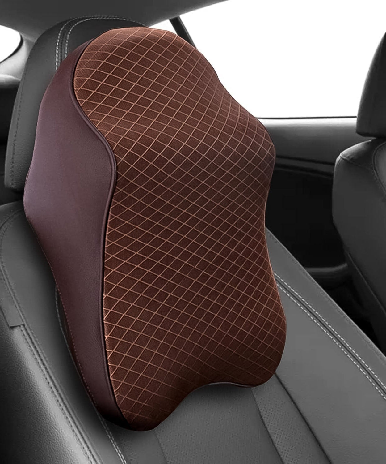 Say Goodbye to Neck Pain: Memory Foam Car Neck Pillow for Drivers (1 Pc, Mix Color)