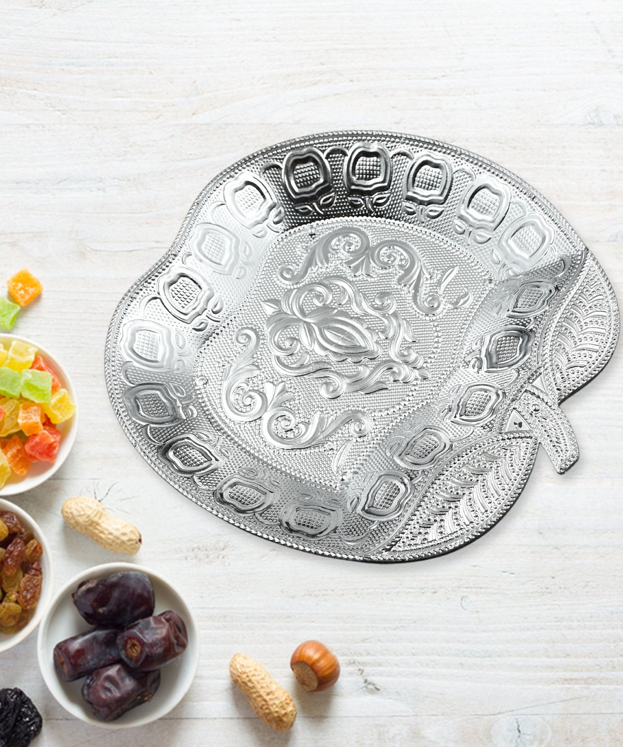 Fancy serving tray for mukhwas and dry fruits