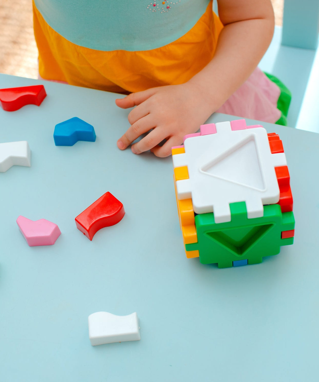 Colorful building blocks for kids' gifts