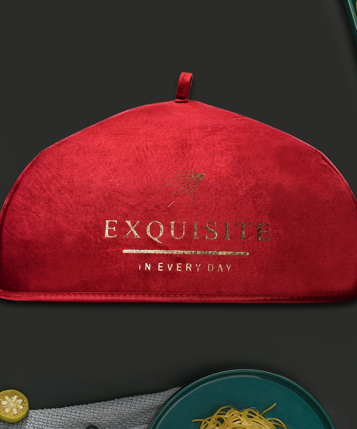 Velvet fabric in rich color for stylish dressmaking