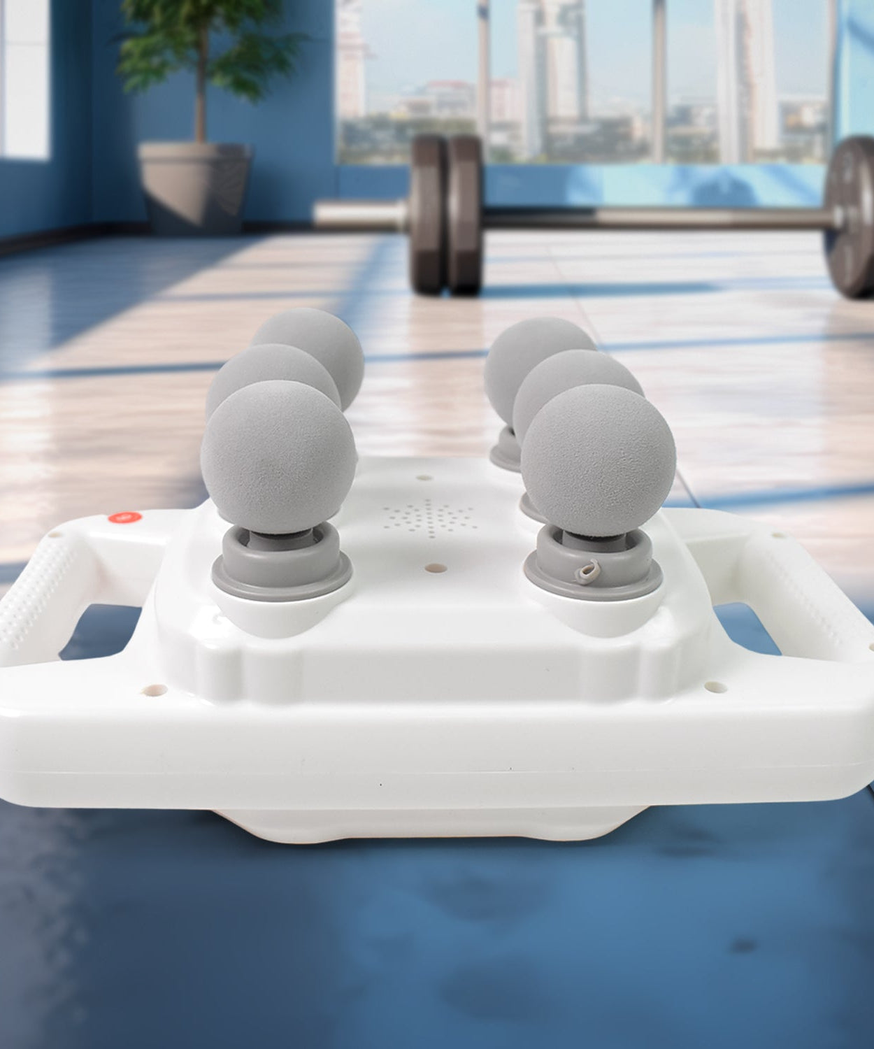 Handheld Full Body Massager 6-Head Massage Gun (1 Pc / Mix Color)