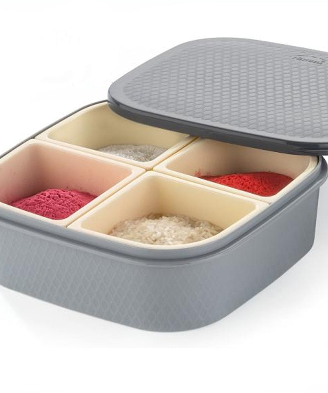 Sweet box with a variety of dry fruit chocolates.