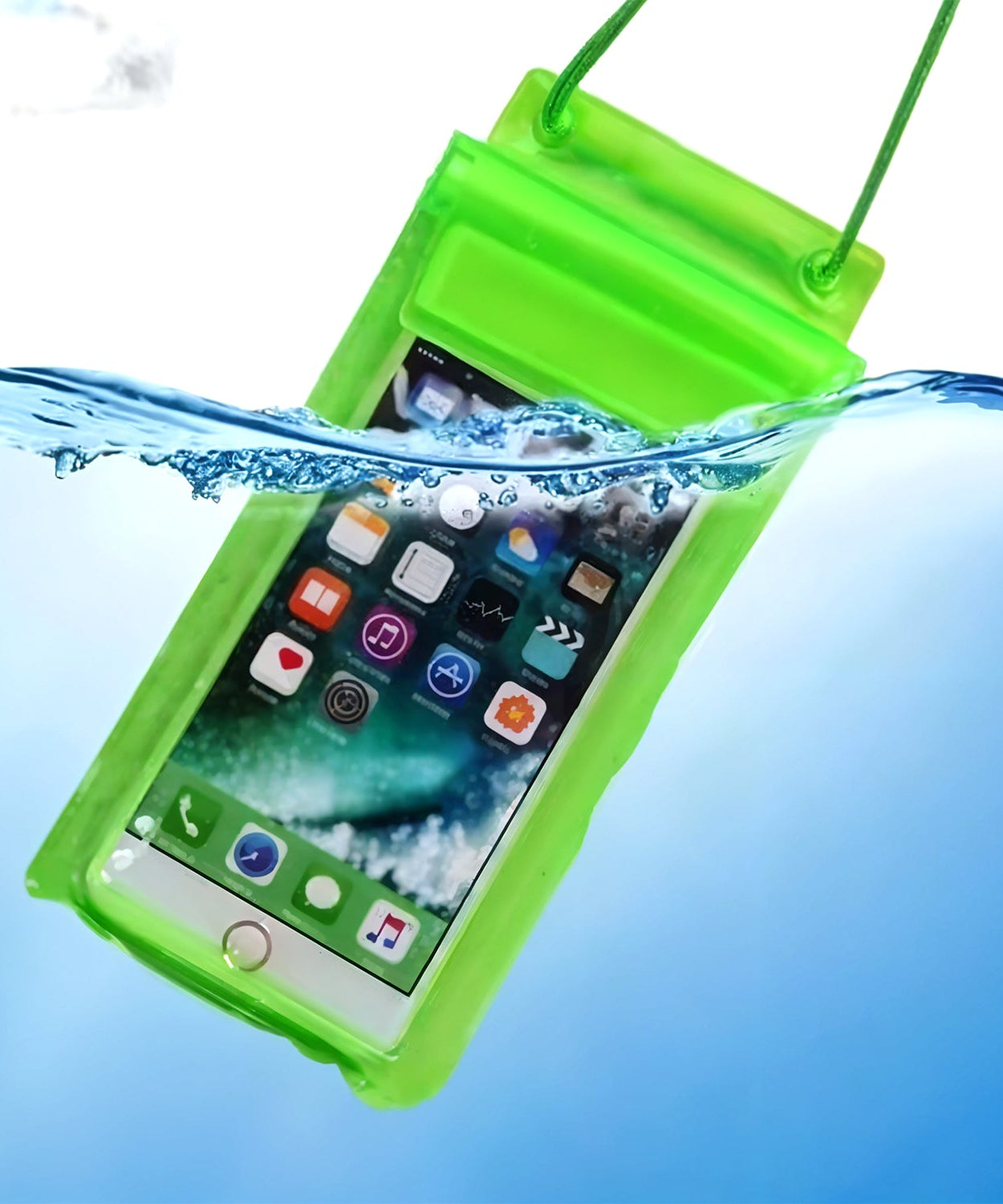 Waterproof Mobile Pouch (6.2 inch , Random Colour)