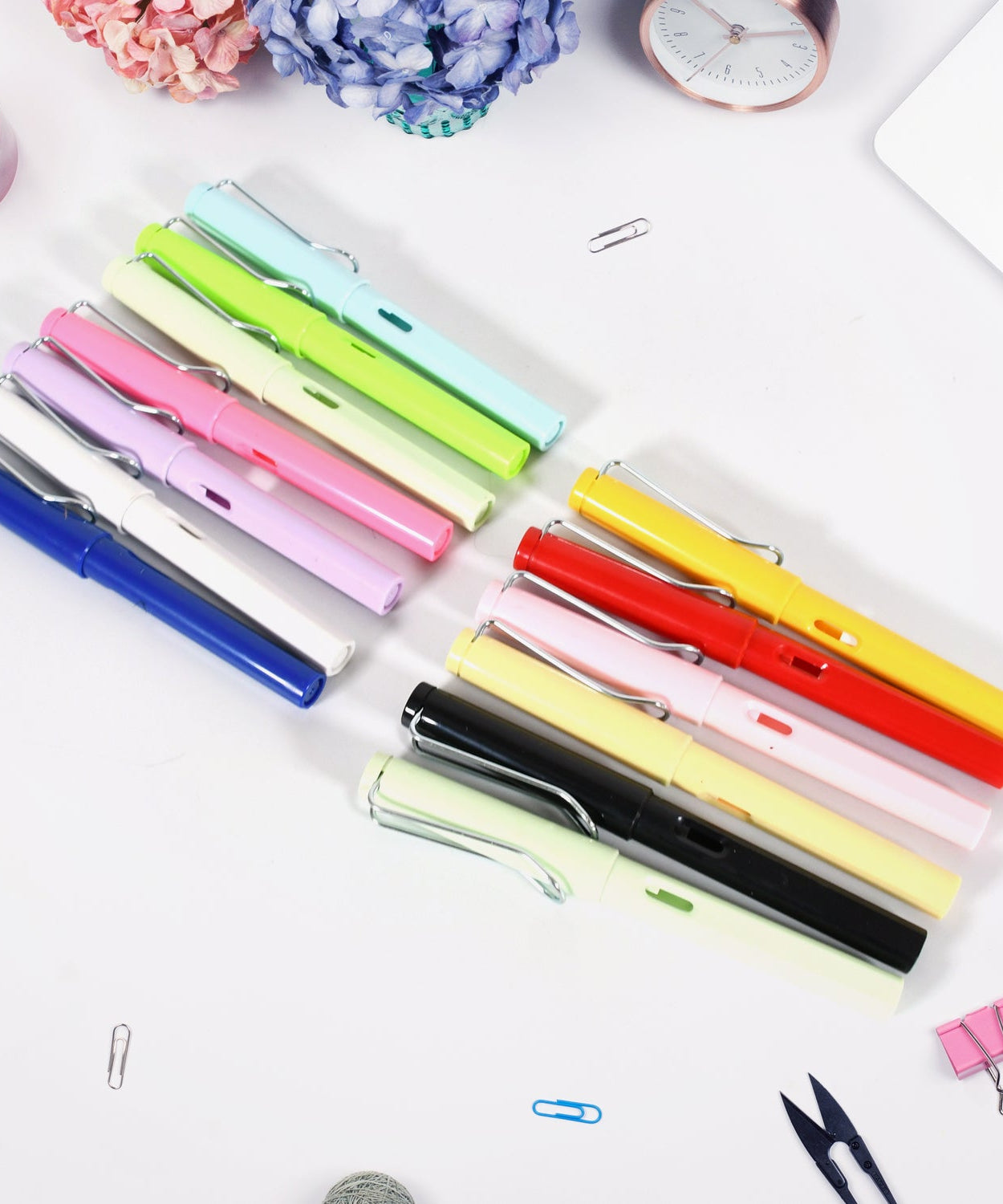 2-in-1 Everlasting Magic Pencil with Replaceable Eraser – Inkless, Reusable, Portable (1 Pc / Mix Color)