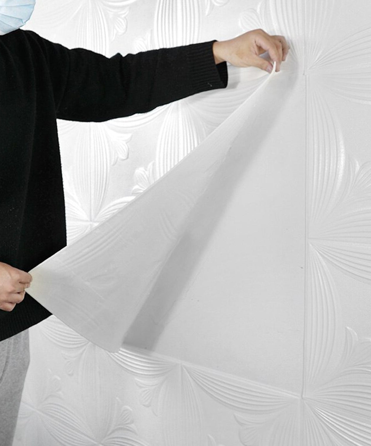 Ceiling wallpaper square