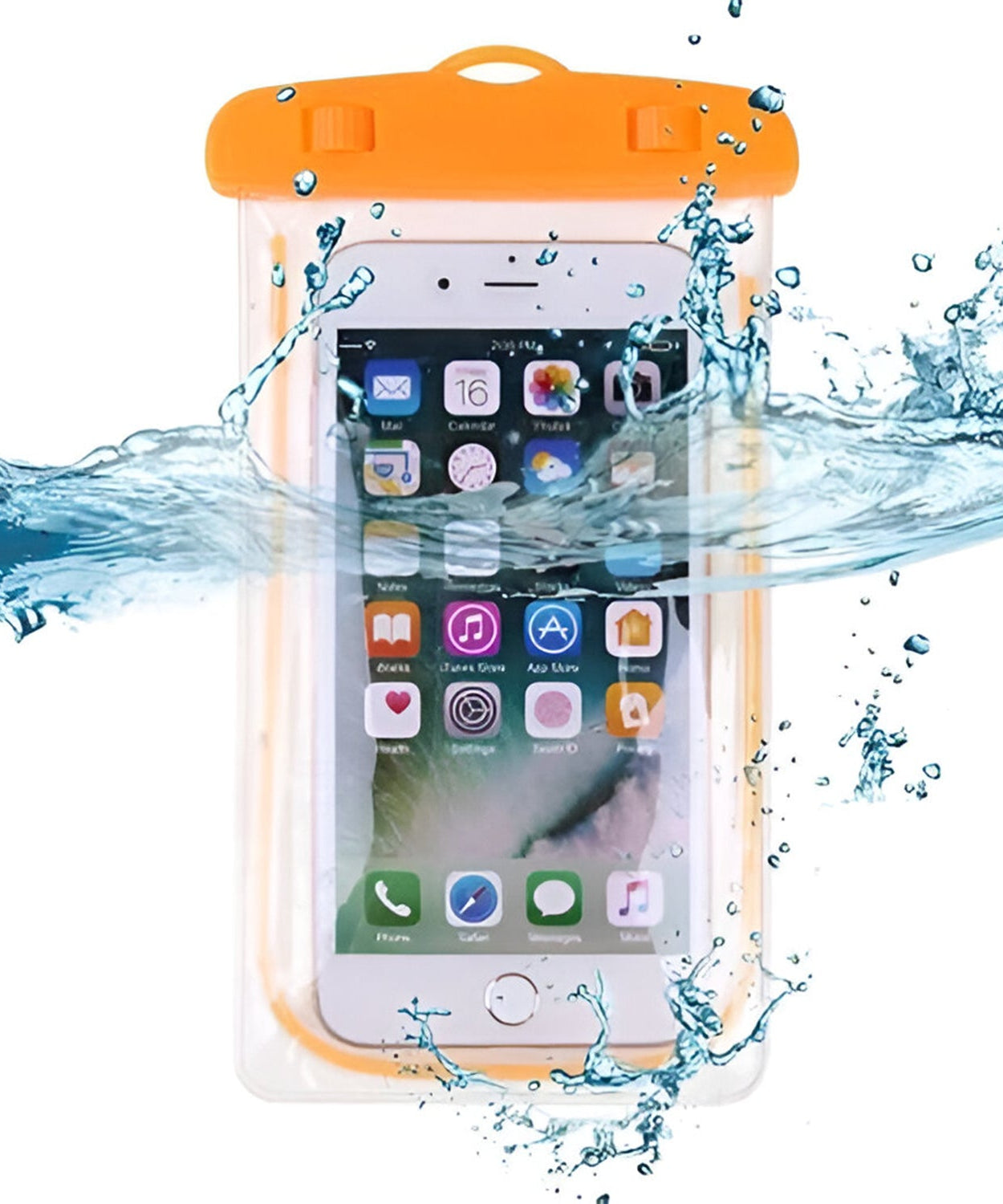 Mobile Waterproof Sealed Transparent Plastic Bag / Pouch Cover for All Mobile Phones