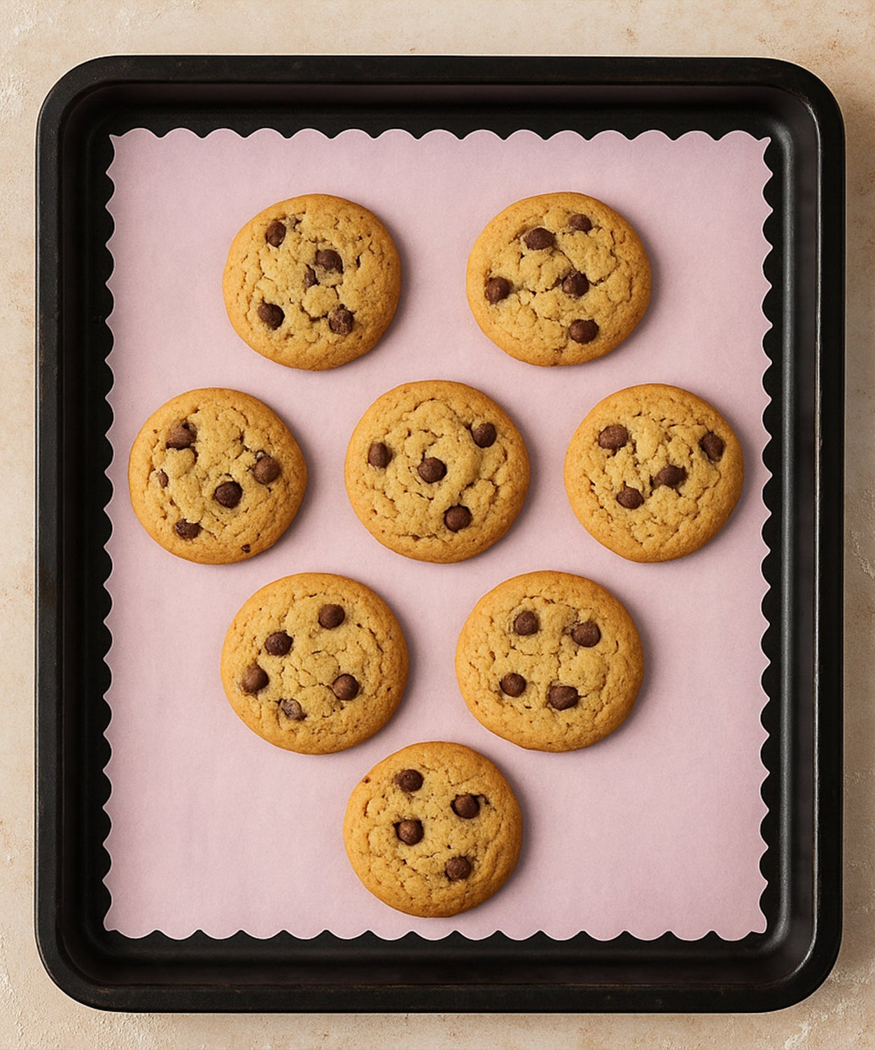 Multi-Color Oil-Absorbing Baking Paper Sheets Approx 200 Pcs