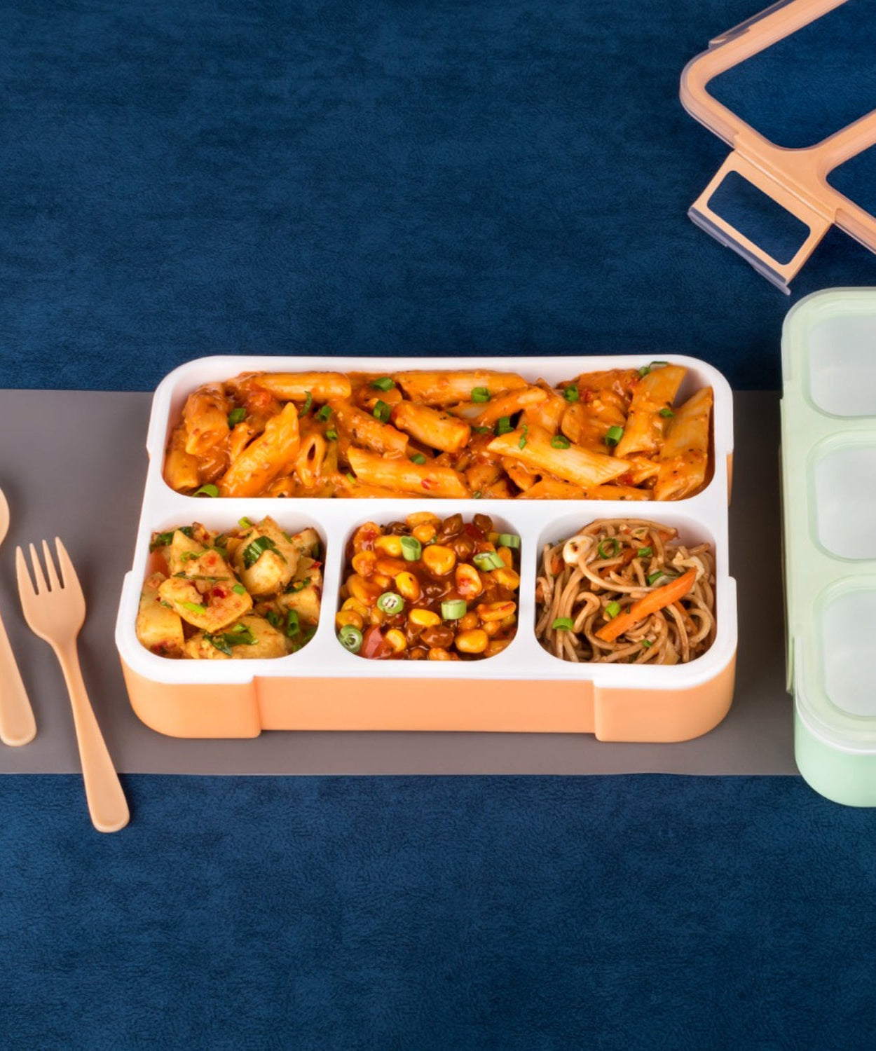 Compartmentalized lunch box