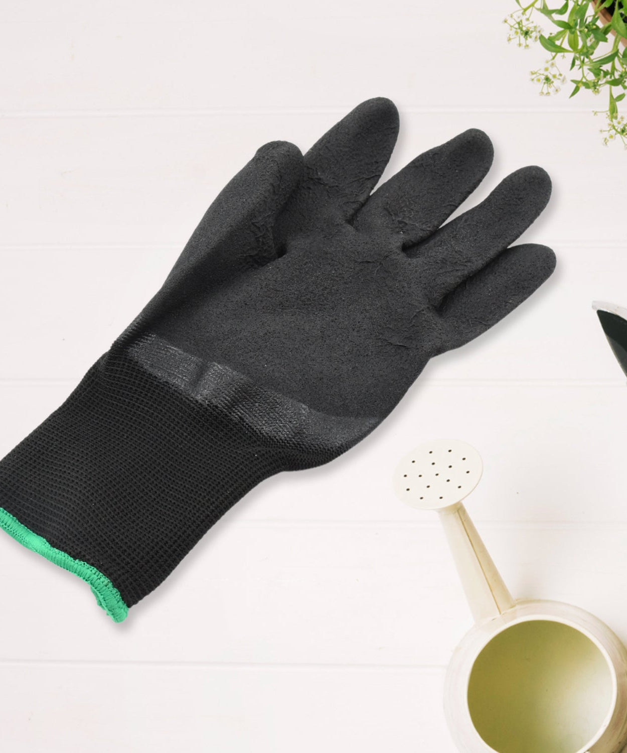 Garden Farming Gloves With Hand Fingertips & Plastic Claws (1 Pair)
