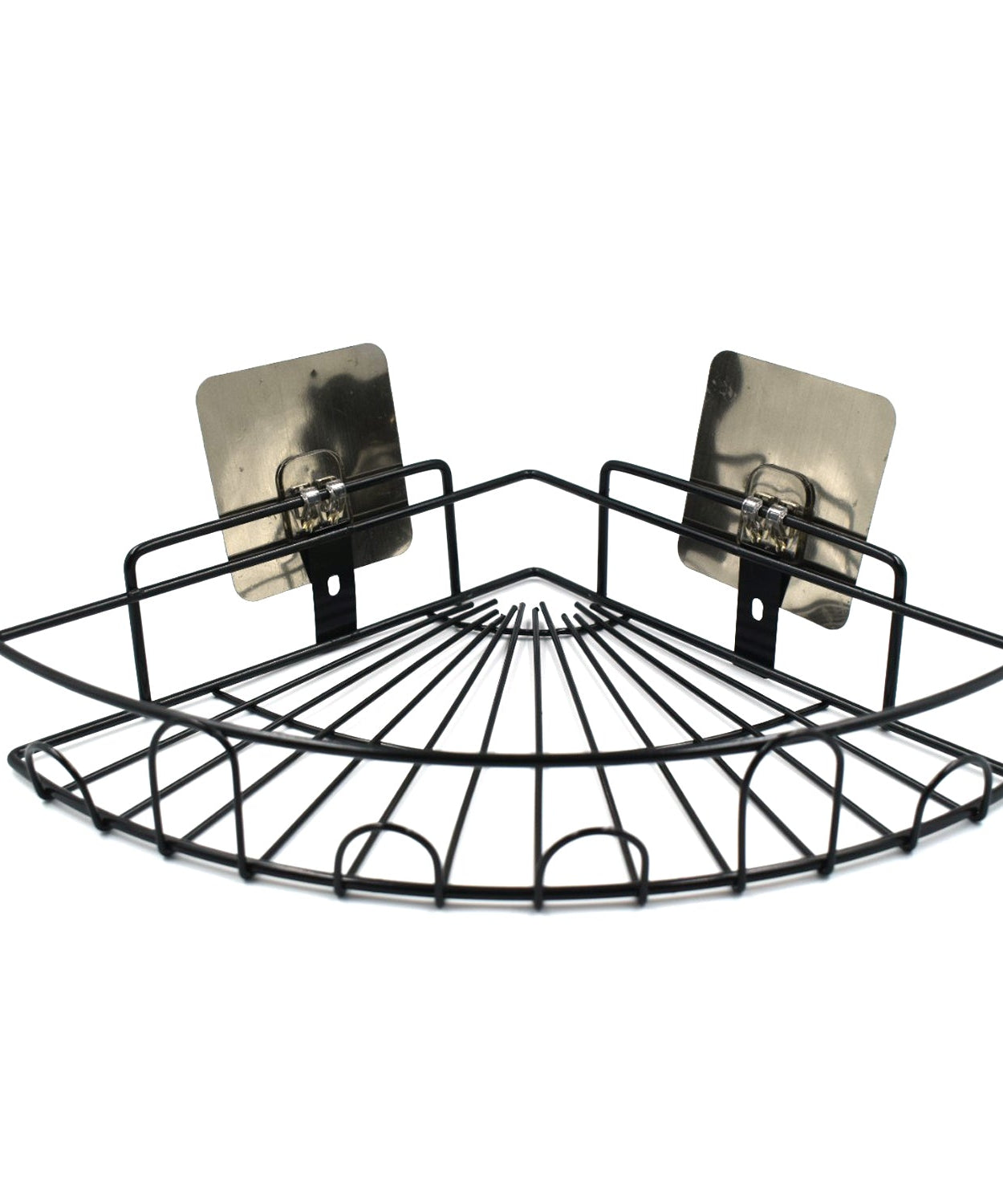 1 Pc shower caddy corner for storing and organizing bathroom essentials.