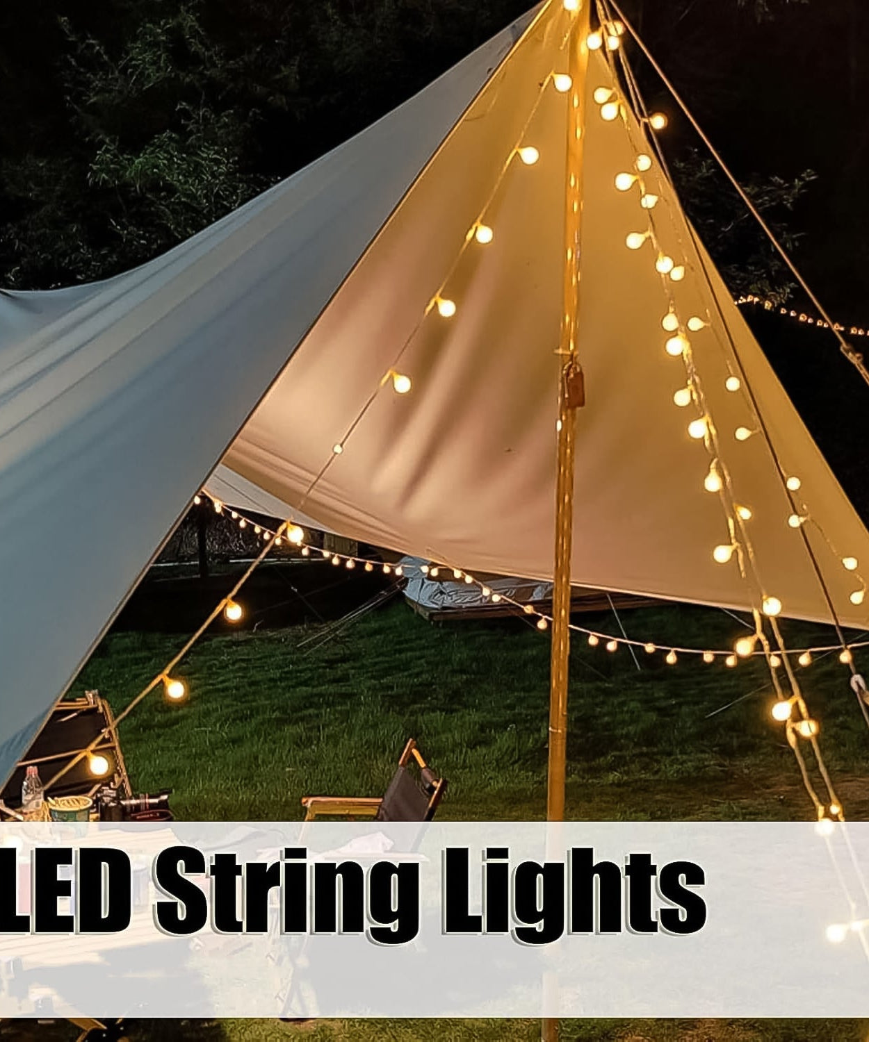 Battery Operated Warm White Globe Ball String Light