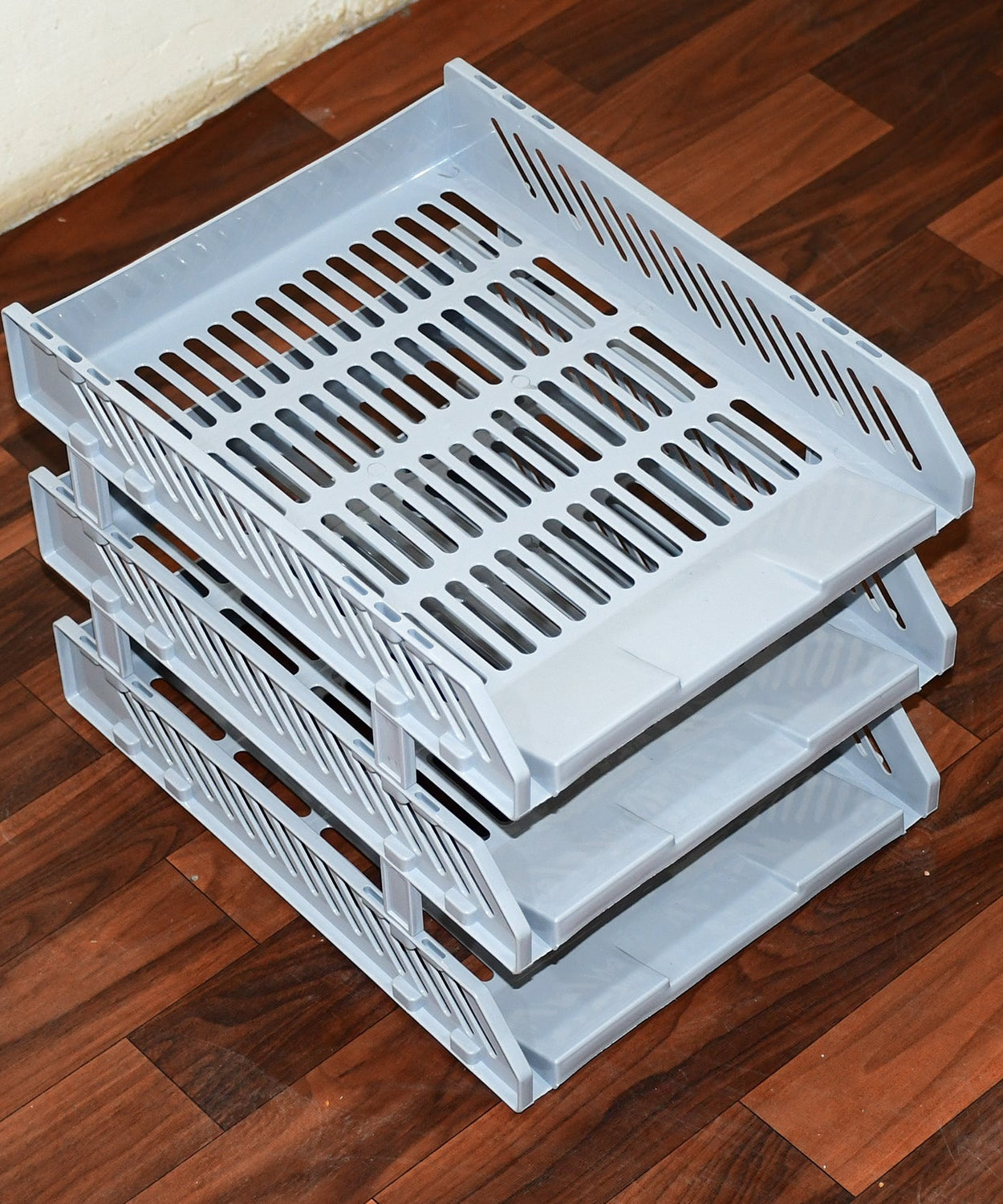 Multifunctional File Rack with Drawers: Desktop Storage for Office Supplies (4/3 Layers)