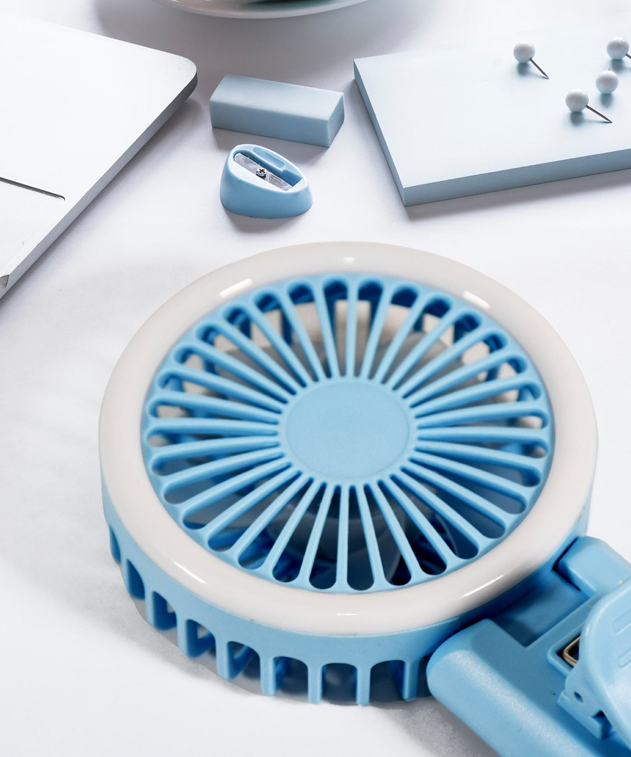 Clip Fan With Light, home, kitchen, Office Portable Fan, Rechargeable Fan