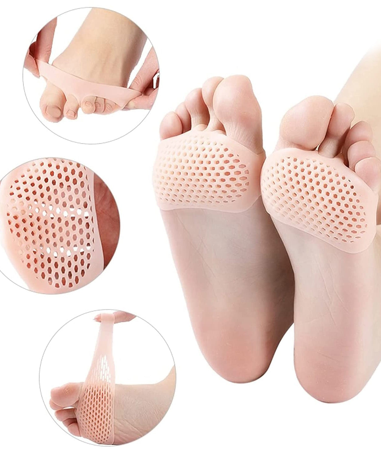 Silicone Tiptoe Protector – Cover for Men & Women