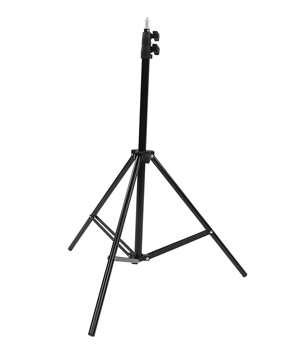 Low-level shooting tripod with a flexible head for cameras