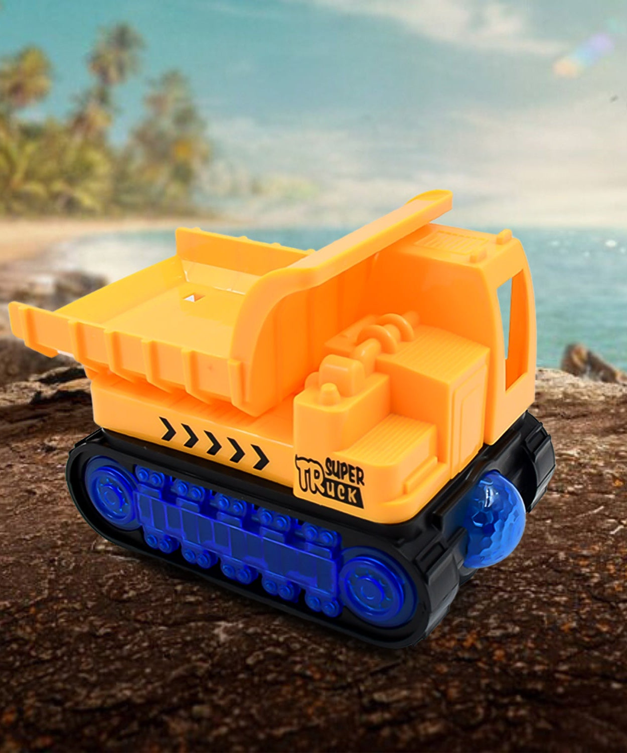 Engineering Vehicle Toys for Kids - Self-Driving Super Dump Truck Toy | Self-Driving Trucks, Engineering truck Electric Vehicle Toys boys birthday gift toys (1 Pc)