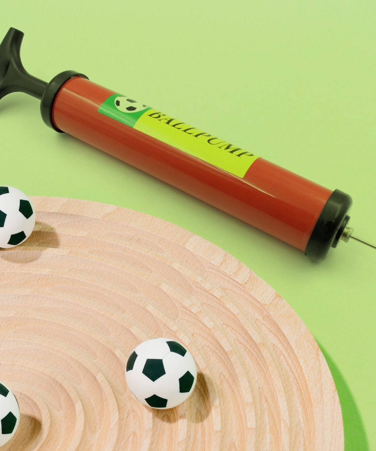 Plastic Pump for Inflating Balls (28 CM) - Inflatable Ball Development Toy