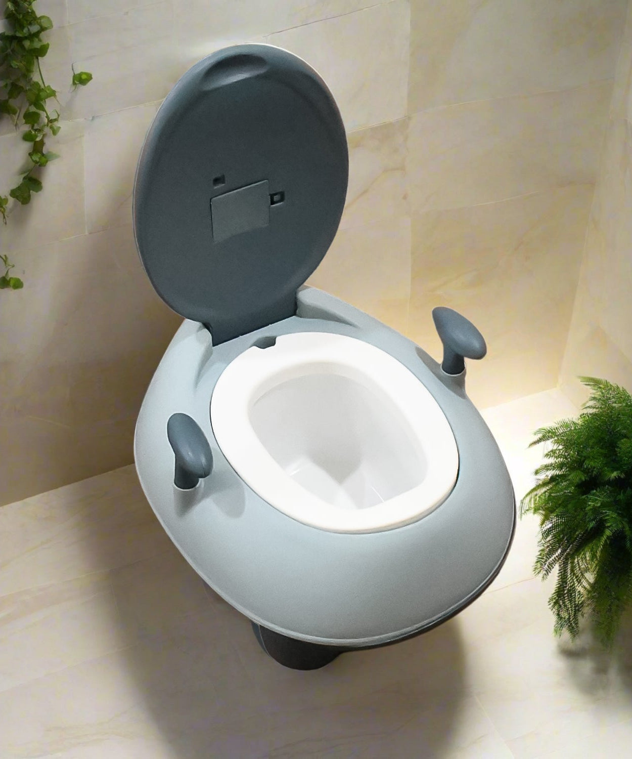 Baby potty seat with lighting and music for toddlers