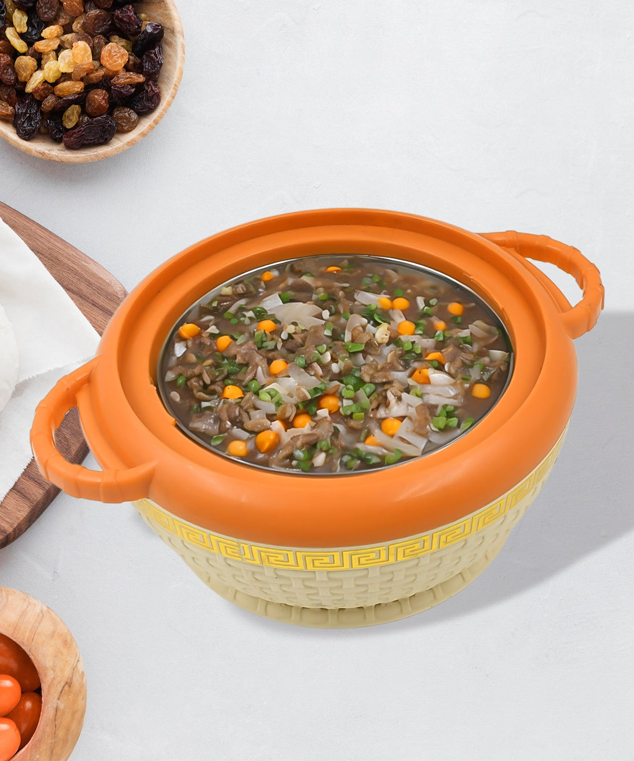 Double-Wall Insulated Serving Pot