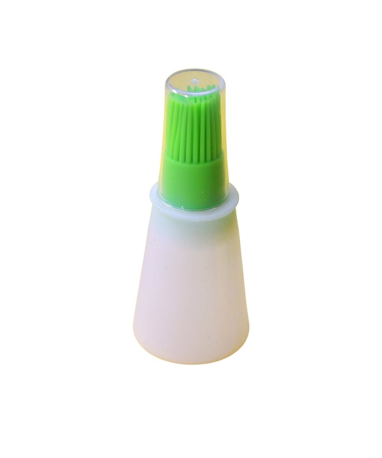 Basting brush with silicone oil bottle