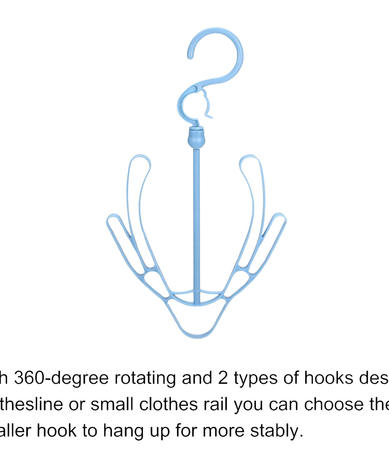 Small Shoes Drying Hanger, Rotatable Shoe Hanging Racks (1pc)