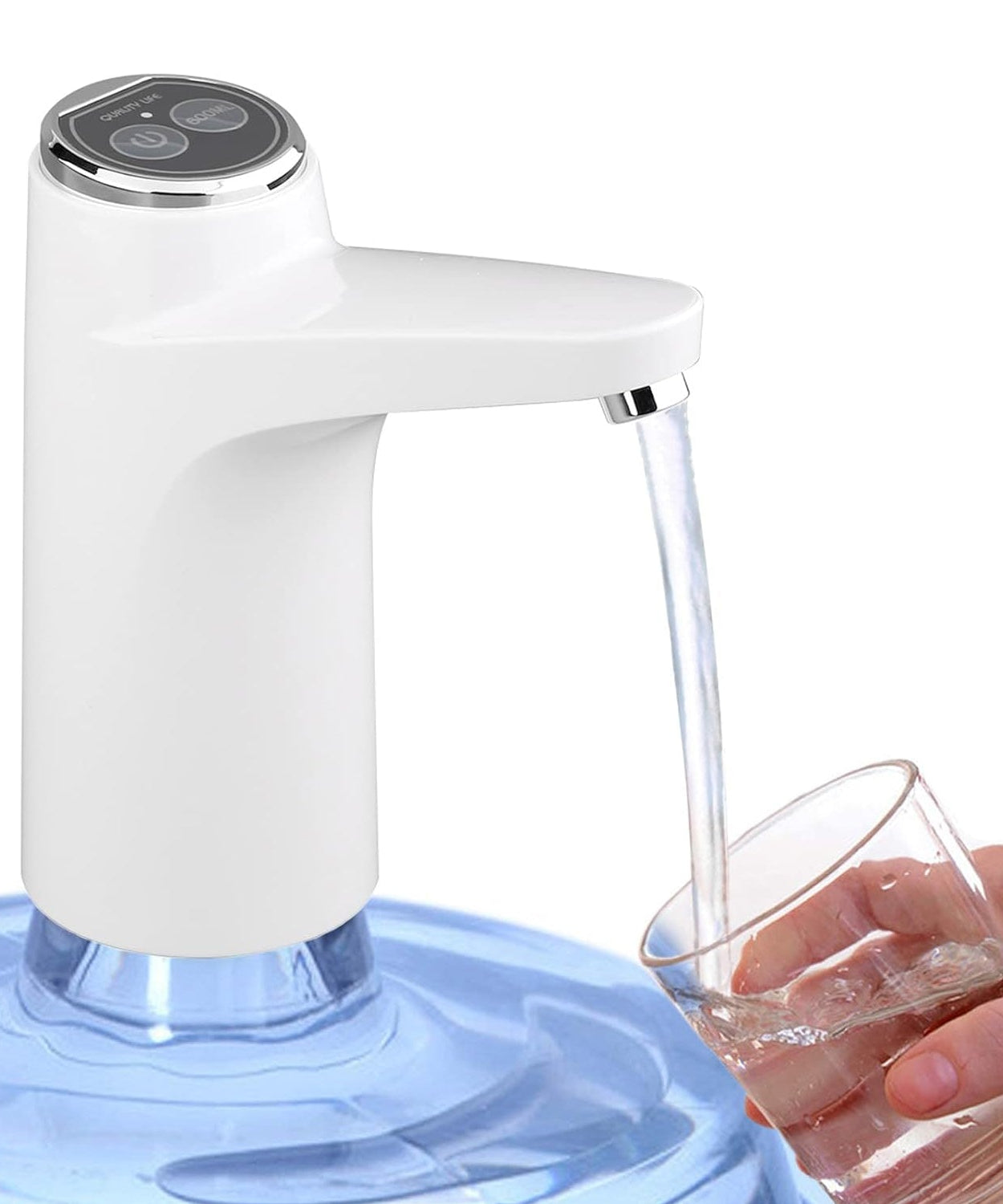 USB Electric Water Dispenser Pump, Portable Bottle Pump for Home & Travel Use