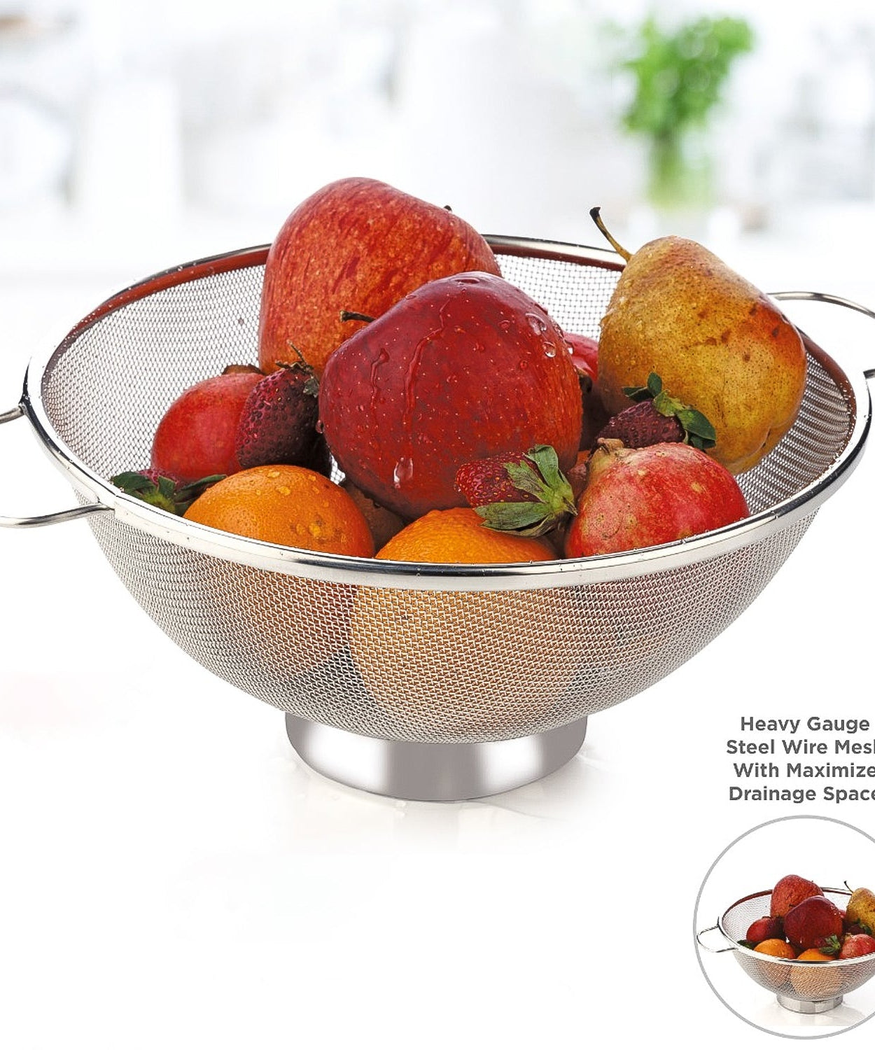 Apex Stainless Steel Mesh Colander
