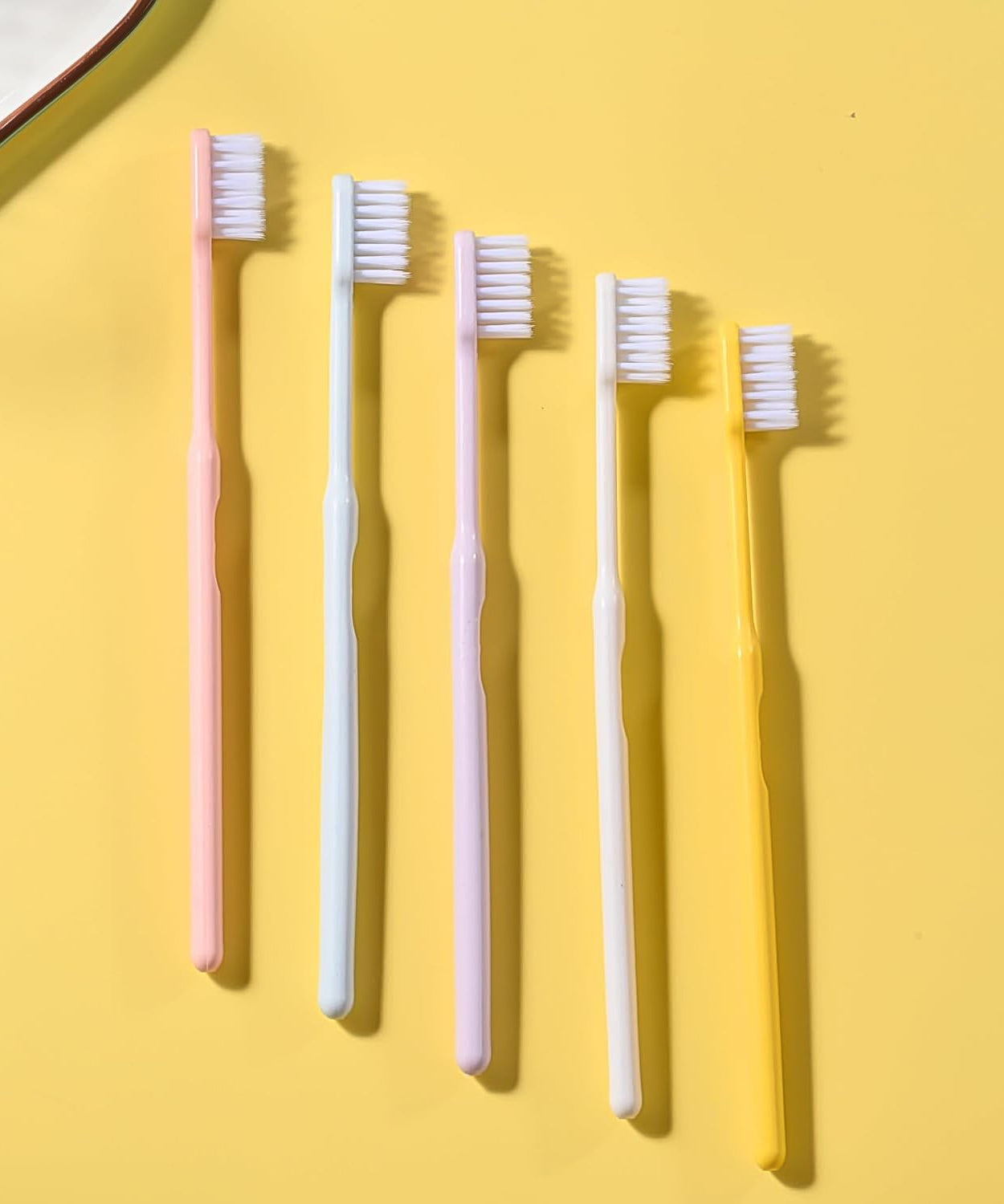 muticolor toothbrush set