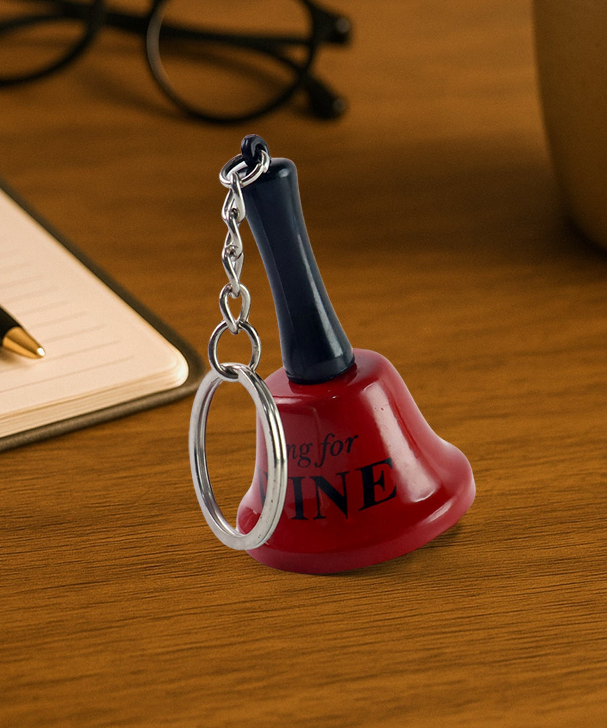 Mini Hand Bell with Keychain (1 Pc)