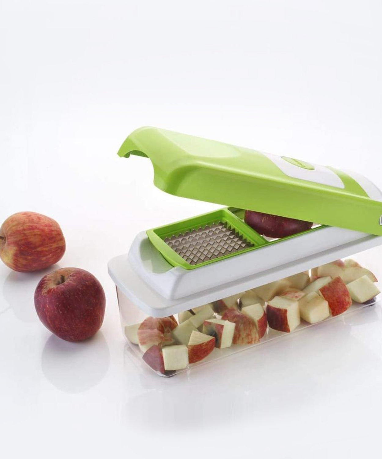 13-in-1 vegetable slicer and grater, plastic construction