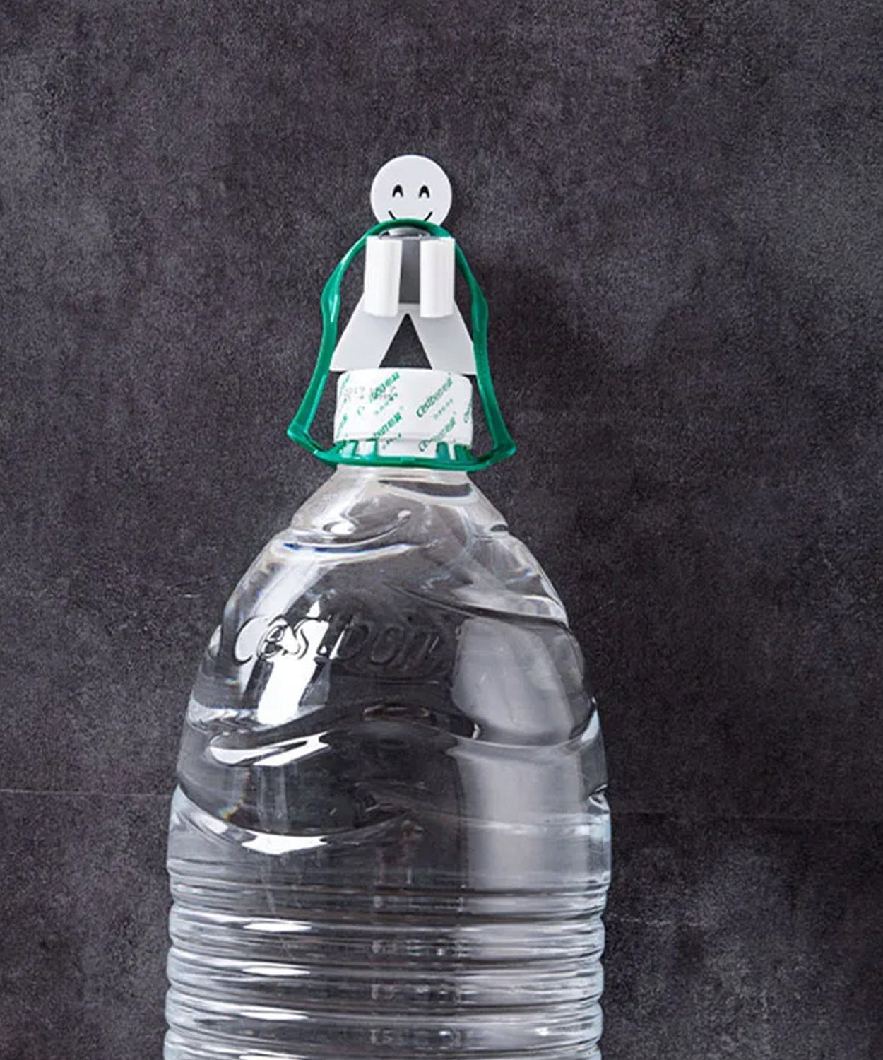 Smile Face Wall Mounted Brush & Broom Organize Holder, Hanger Storage Rack Kitchen Clip Seamless Mop Hook with Mounted Hanging (1Pc)