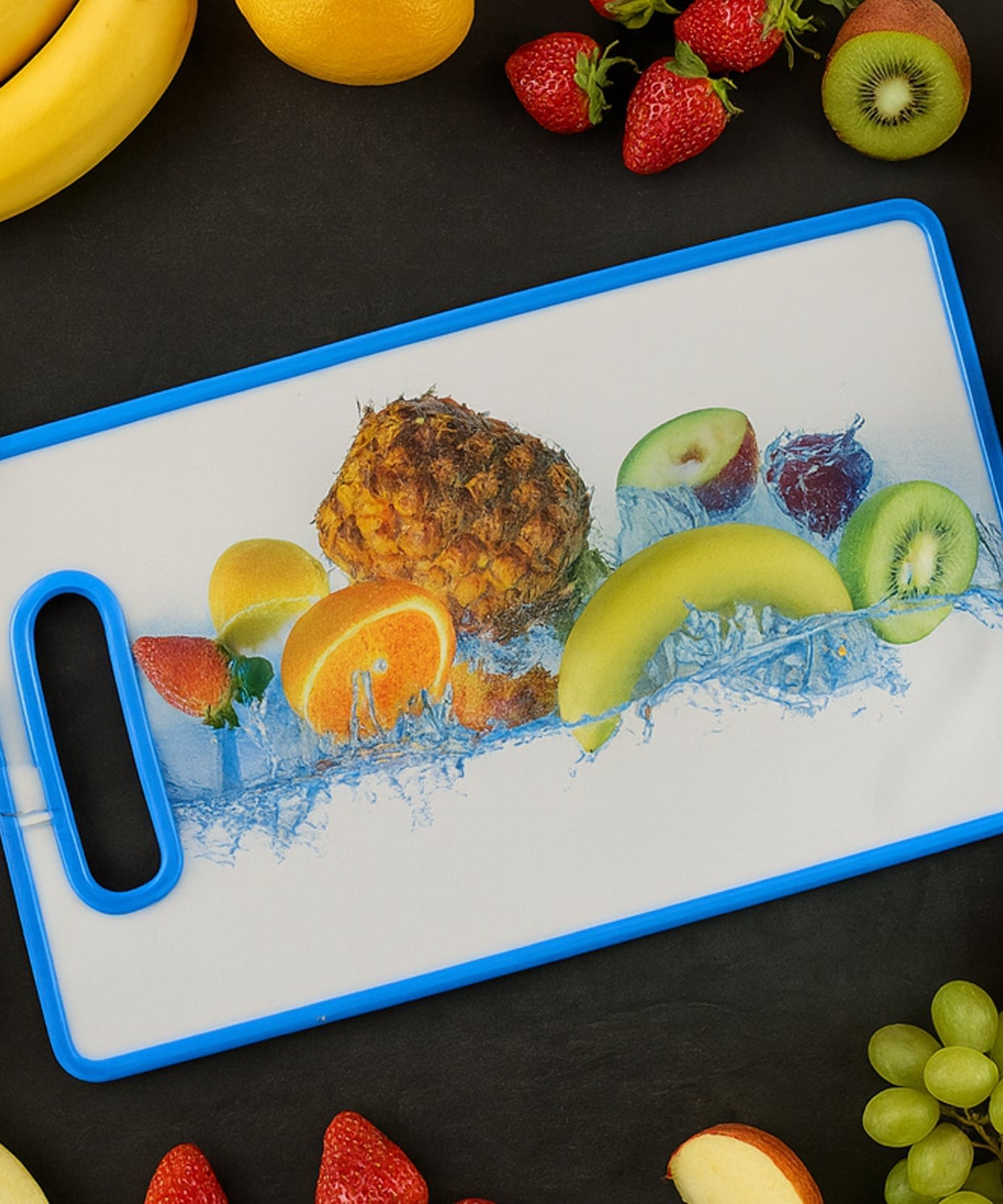 Decorative Fruit Pattern Large Cutting Board