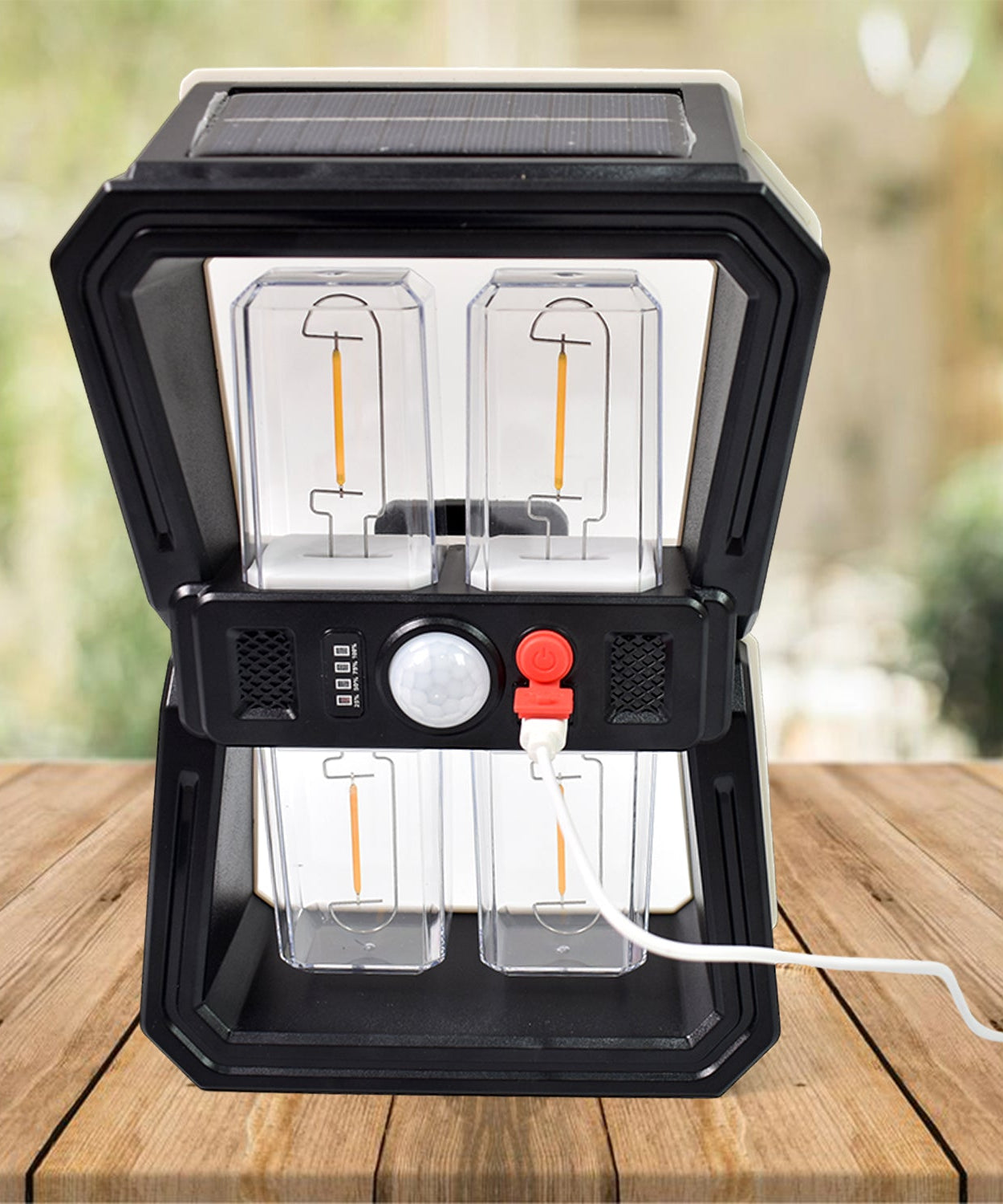 TriMode Solar Wall Light