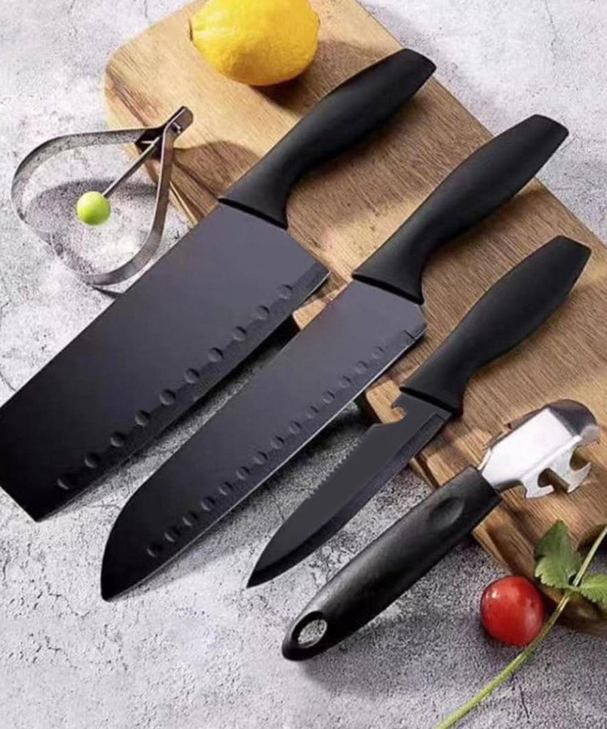 knife and kitchen cutlery set
