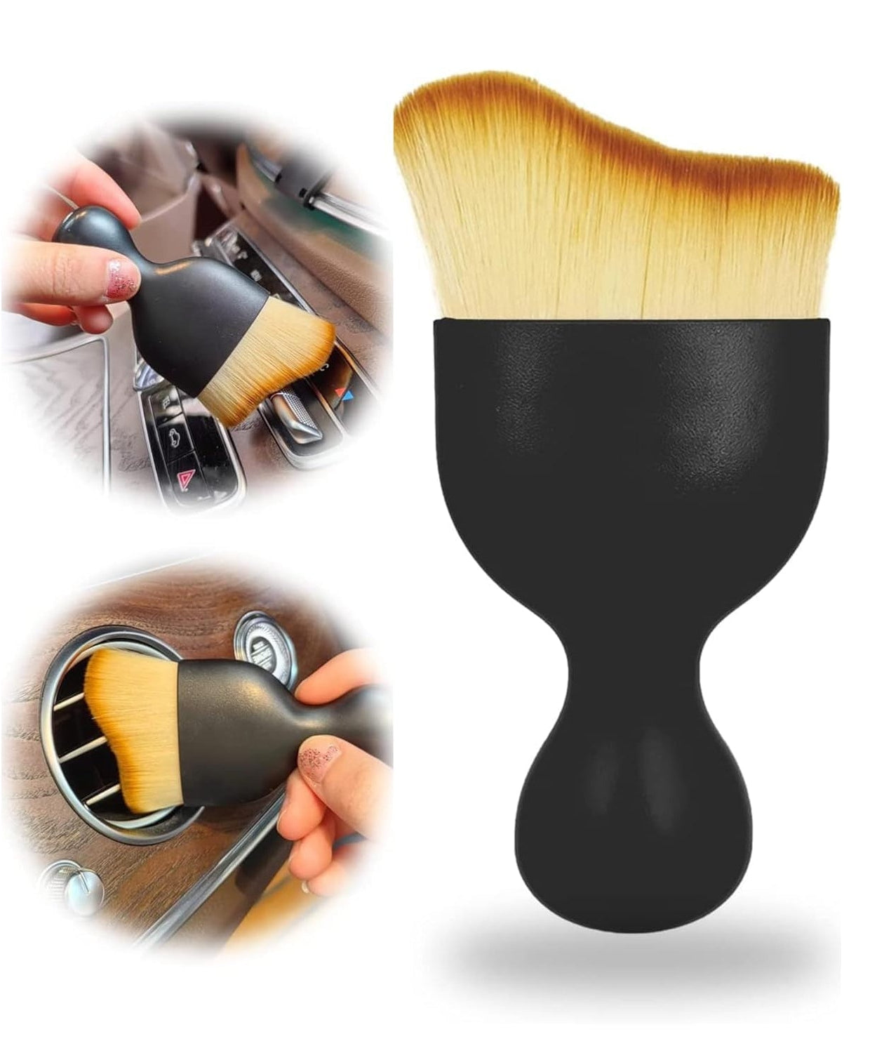 Mini Car Interior Cleaning Soft Brush -Car Cleaning Brushes Duster